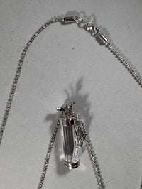 Image 4 of Swarovski crystal golf bag necklace