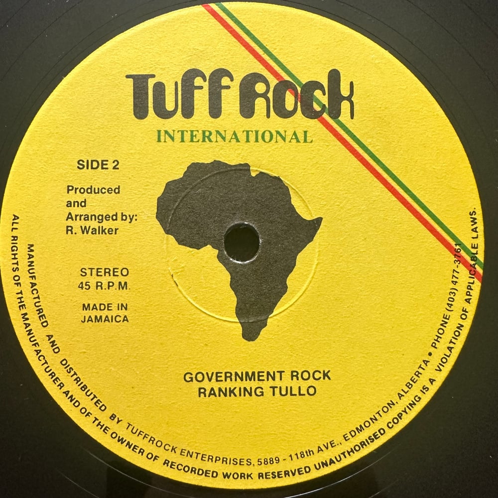 Lacksley Castell / Ranking Tullo - Mr. Government Man / Government Rock