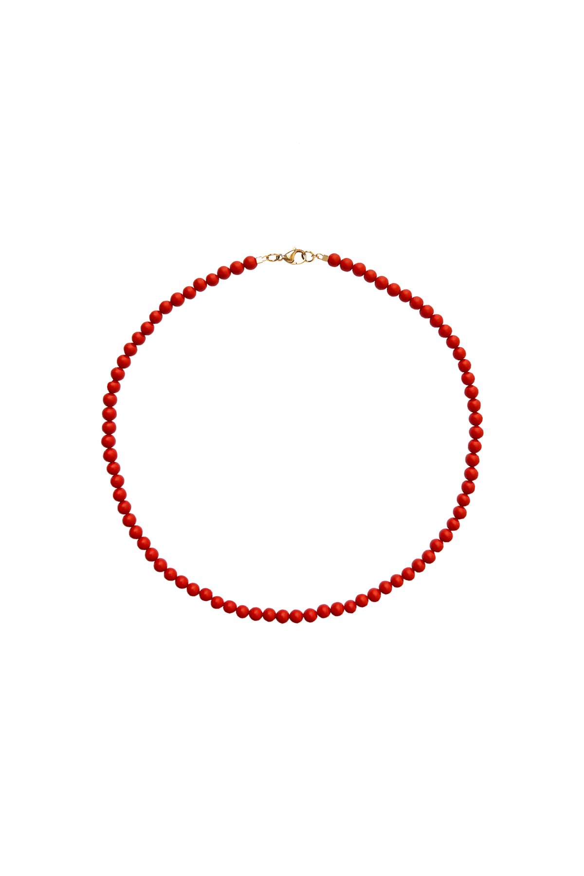 Image of  Rouge ✤ collarino in corallo rosso・gold 