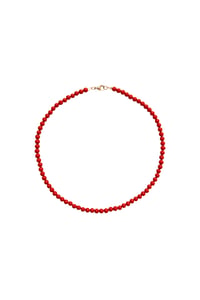  Rouge ✤ collarino in corallo rosso ⭑ gold or silver