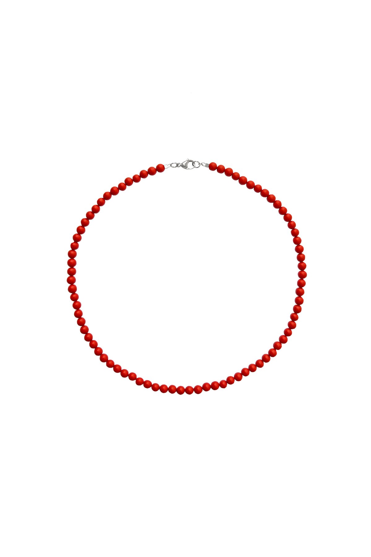 Image of Rouge ✤ collarino in corallo rosso・silver