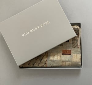 Image of Croft house, printed silk chiffon scarf