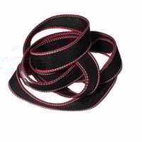 Image 1 of 1PC DIVA 42" hand dyed wrist wrap bracelet silk ribbon//Yoga wrist wrap bracelet ribbon