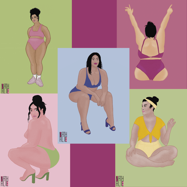 Image of Set of 5 postcards - limited edition