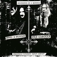 Image 1 of MOON'S VENERIS / OLD CASTLES "Secluded in a Bitter Obsidian Eclipse" LP [SORCERY-021]