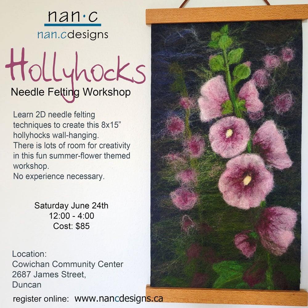 Workshop Registration - Hollyhocks