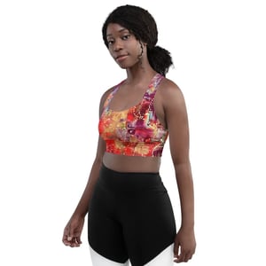 Image of "Spectacle" Longline sports bra