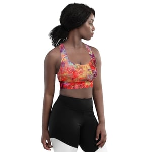Image of "Spectacle" Longline sports bra