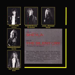 Image of Capricorn 7" vinyl - Sheyla (1987)