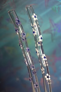 Image 6 of Wavy Flower Glass Straw - Special Edition