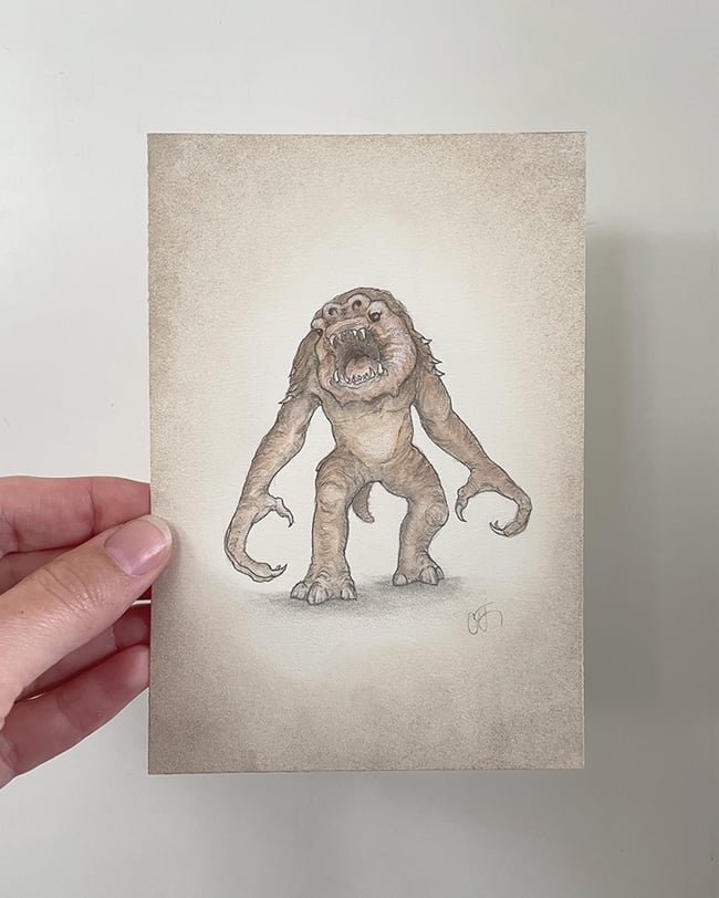 Original Art: Star Wars Creatures | candace jean