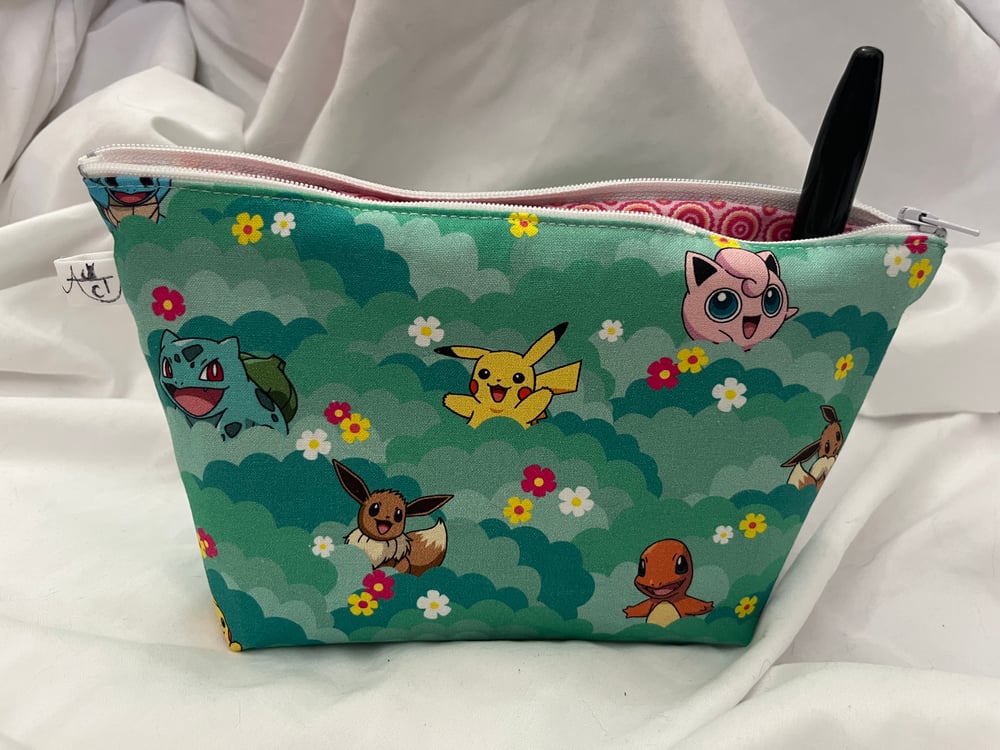 Image of Springtime Creatures Zipper Pouch