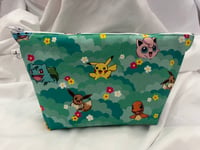 Image 2 of Springtime Creatures Zipper Pouch