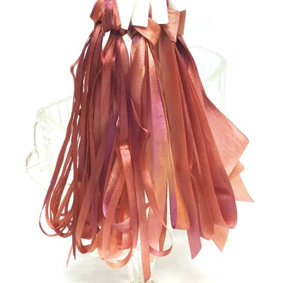 Image of Floribunda 128 Hand Dyed 3.5mm Silk Ribbon by Mary Jo Hiney Designs