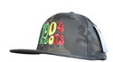 Rasta 1904 SnapBack, Black Camo