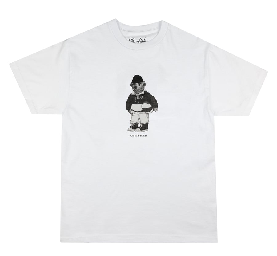 Image of Folo Bear Tee (White)