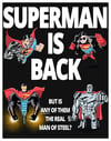 Big Beefy Print- Reign of the Supermen