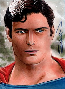 Image of Superman Sketch Card