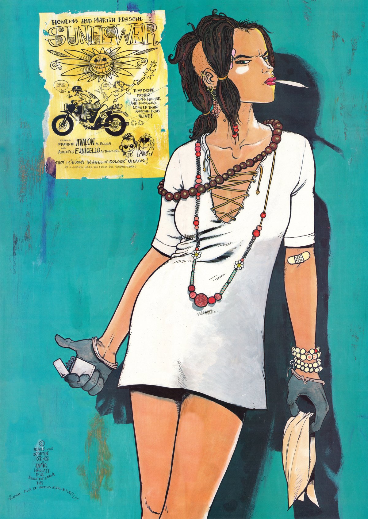 Image of Fresh Hot Tank Girl - Poster Magazine Special - with bonus Dig The Slowness Pocket Poster Mag!