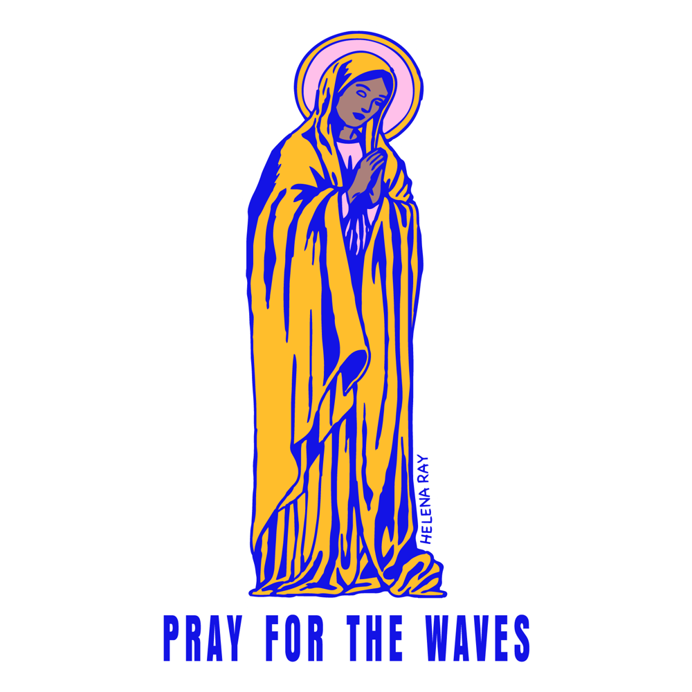 Halo Pray Sticker