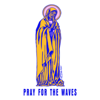 Image 3 of Halo Pray Sticker