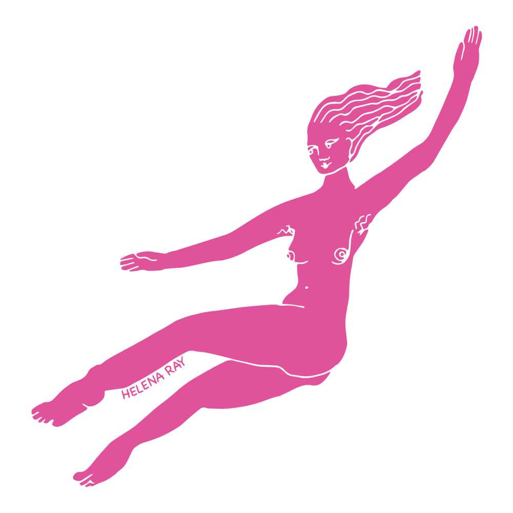 Flying Lady Sticker