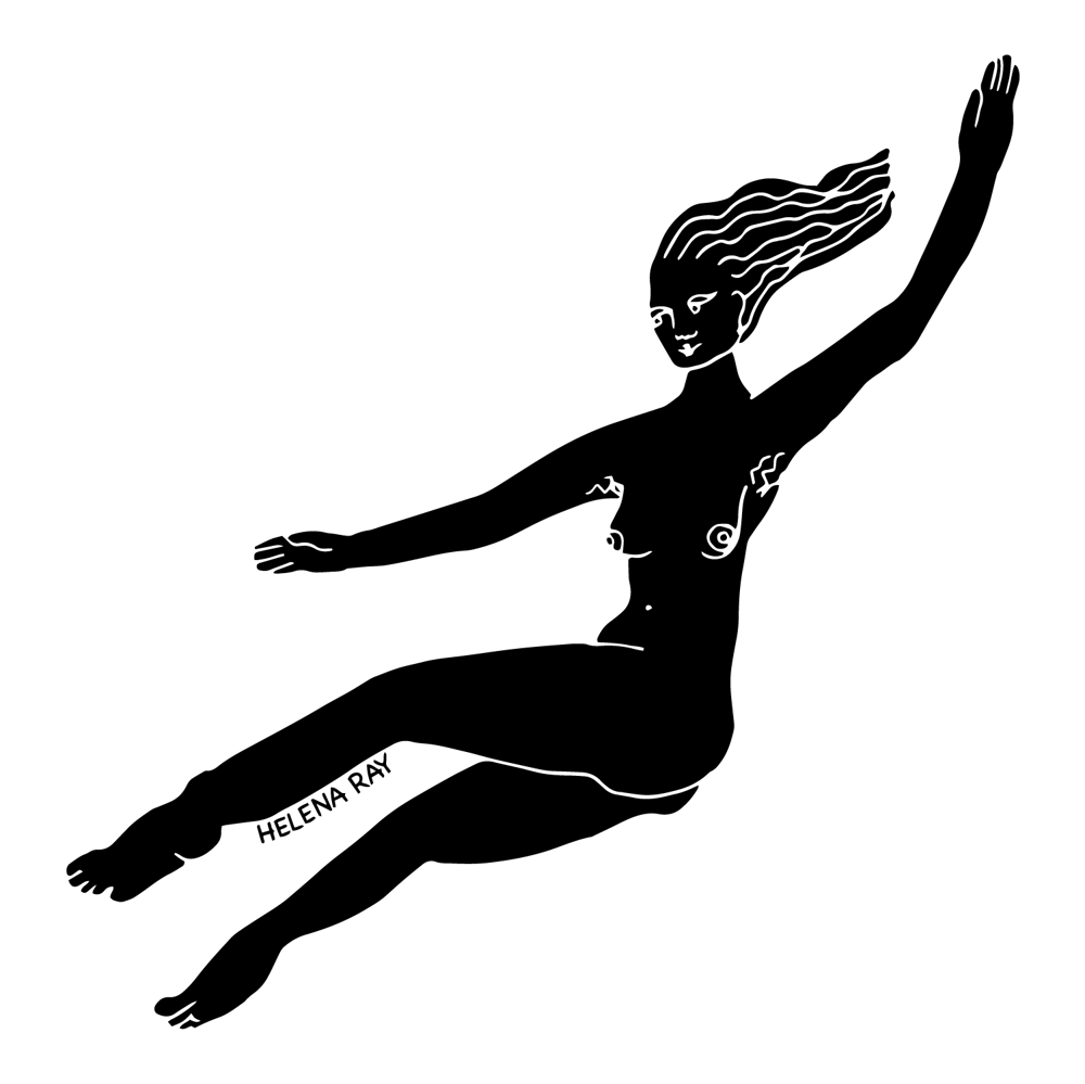 Flying Lady Sticker