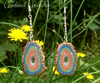 Faux Geode Earrings - Over the Rainbow