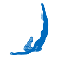 The Diving Woman Sticker