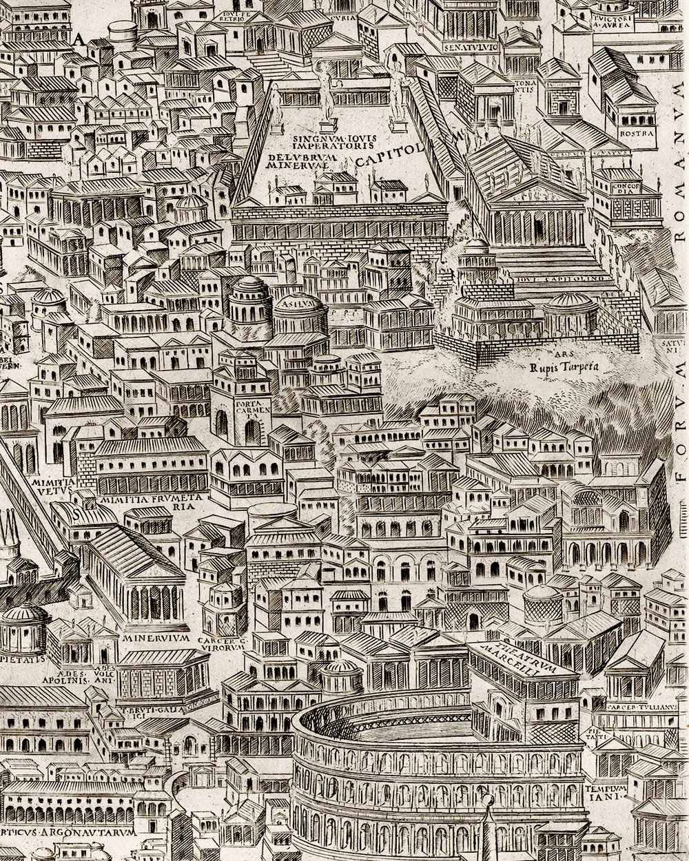  "Map of Rome in the Roman Era,  Part 2" (1773)