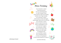 Image 1 of Your classroom is a place card