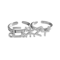 Image 2 of AMZGH SIGNATURE DOUBLE RING BY BERBERISM