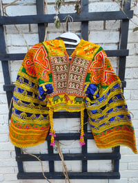 Image 11 of Vintage Fez tribal top charm detail 34 inches chest