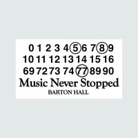 The Margiela Never Stopped Sticker