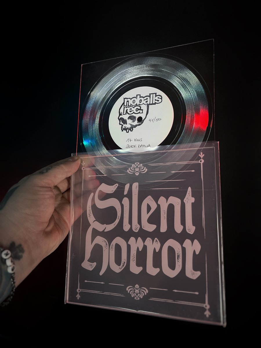 CASE FILES translucent square vinyl/laser etched cover | Silent Horror
