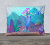 Mermaid Art Print Pillow Cover 26" X 20"