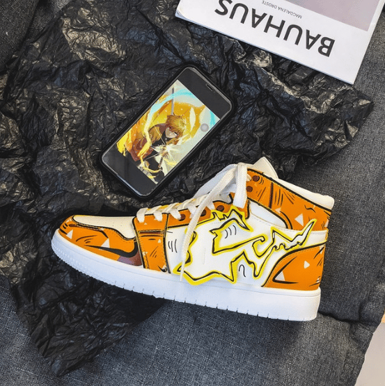 Image of Zenitsu Agatsuma | Demon Slayer | Kimetsu no Yaiba | Shoes | Sneakers