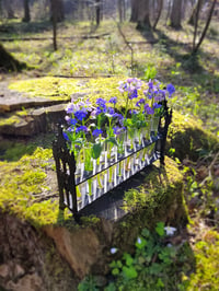 Image 2 of Gothic test tube flower stand