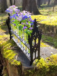 Image 1 of Gothic test tube flower stand