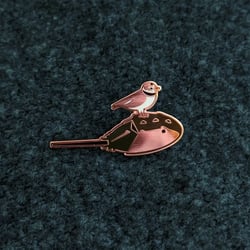 Image of Plover & Pal Pin