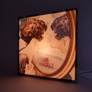 Image of Love Yourself, lámpara dual