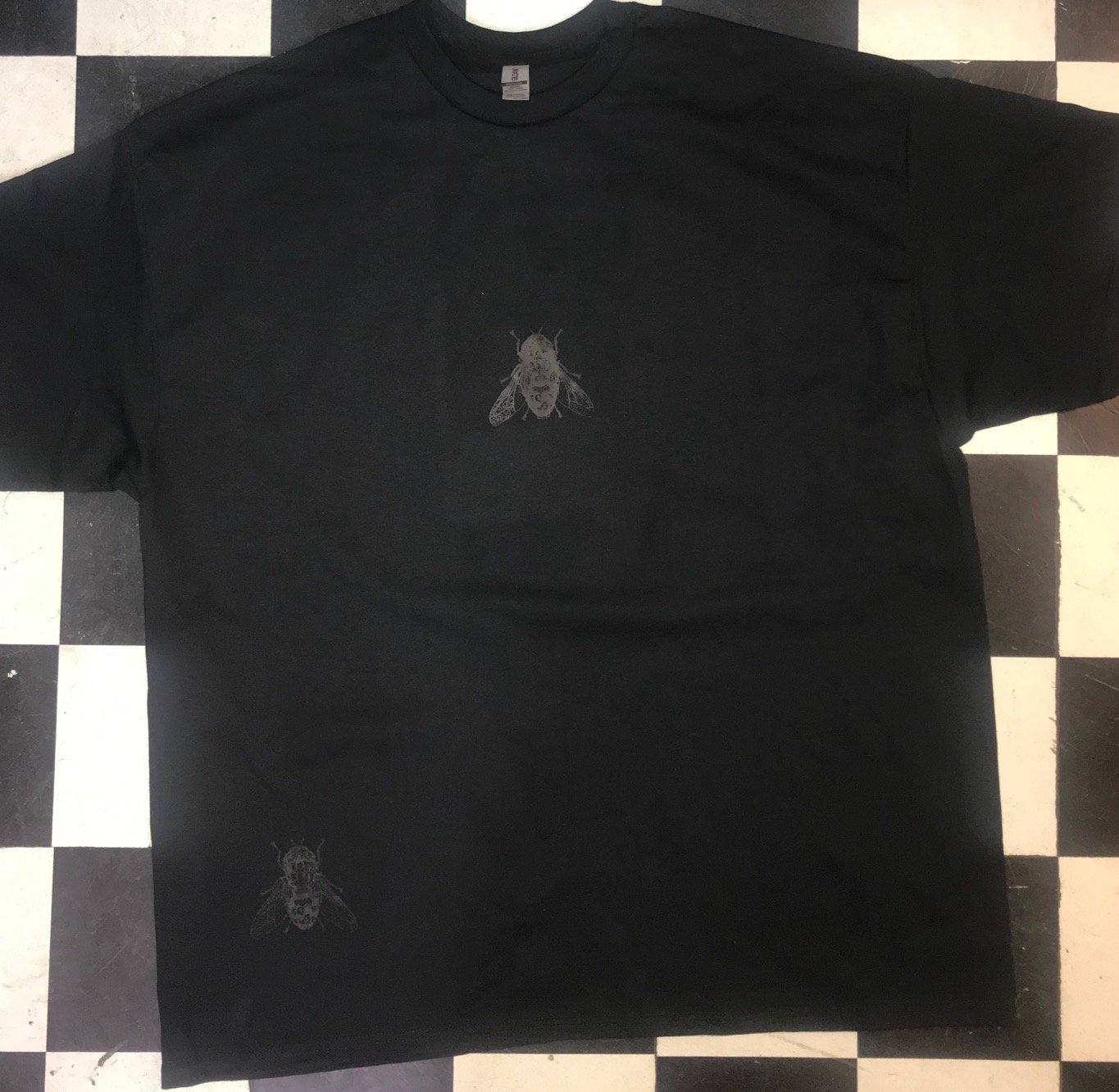 N.Flying チャフンMYAM T-SHIRT ブラック Fly T-Shirt / Martin Atkins