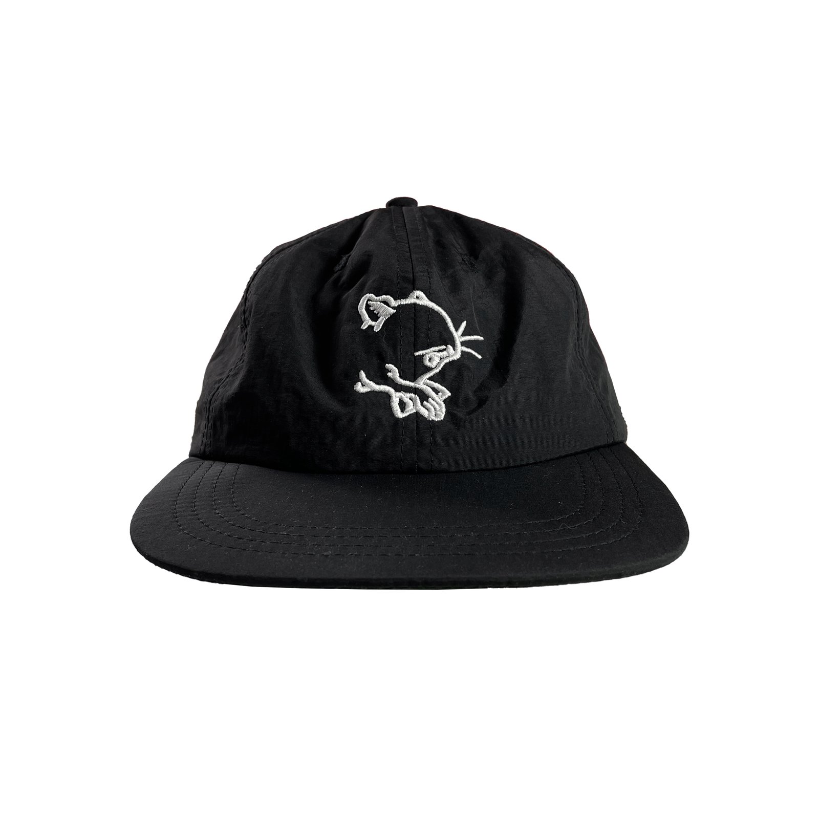 NYLON 6 PANEL CAP BLACK | RAMPS