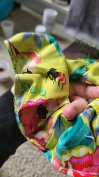 Image 2 of Vibrant Garden jumbo scrunchie 