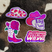 Rhinestone Cowboi Sticker Pack