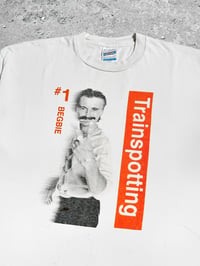 Image 3 of *Rare* Trainspotting 1996 ‘Begbie’ White T-Shirt