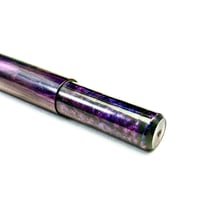 Image 1 of 'Dark Star' Bespoke Pen Blanks! High pressure cast in Alumilite Resin, color-shift and black pigment