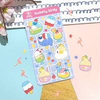 Image 1 of Sweety Birdy Sticker Sheet