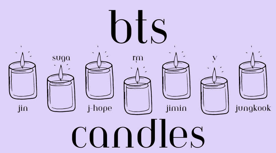 Image of BTS Candles