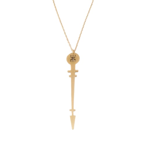 Image of AMZGH ROOTS NECKLACE BY BERBERISM